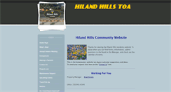 Desktop Screenshot of hilandhillstoa.com